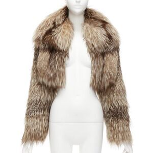 Fendi Fur Crop Jacket